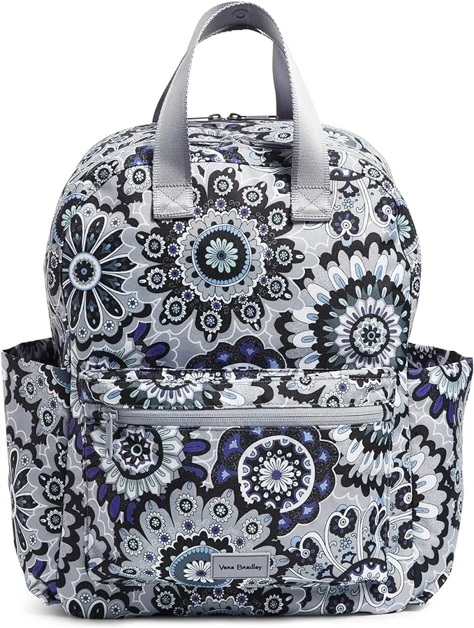 Vera Bradley Reactive Campus Totepack in Tranquil Medallion