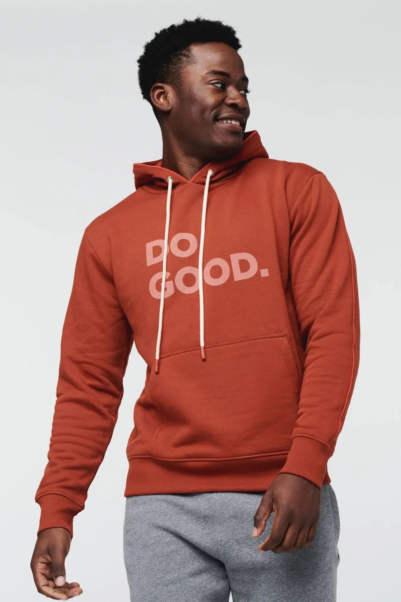 Cotopaxi Men's Do Good Hoodie - Small - Spice