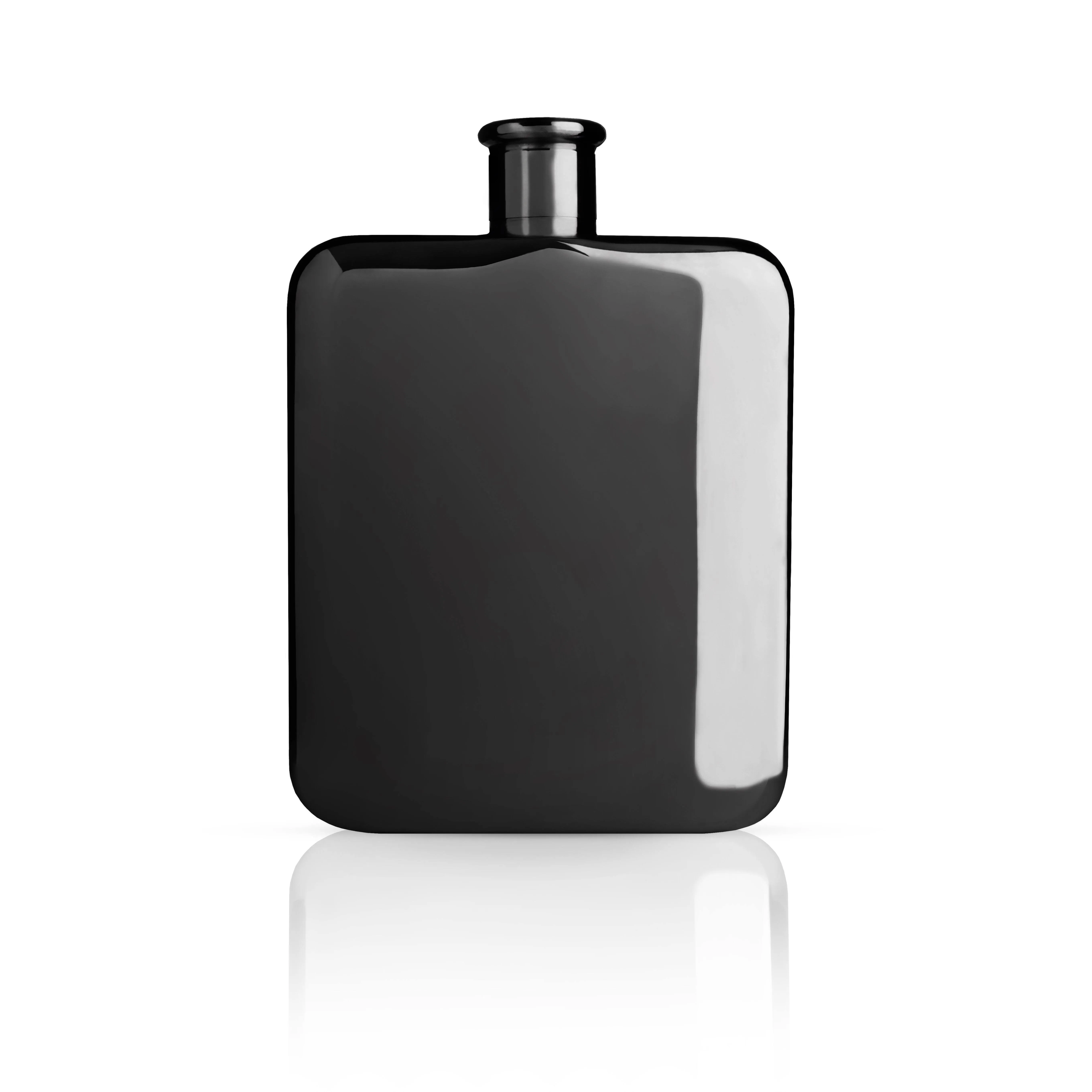 Viski Gunmetal Black Flask