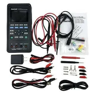 Hantek 2d72 Handheld Oscilloscope 70MHz Waveform Generator Multimeter