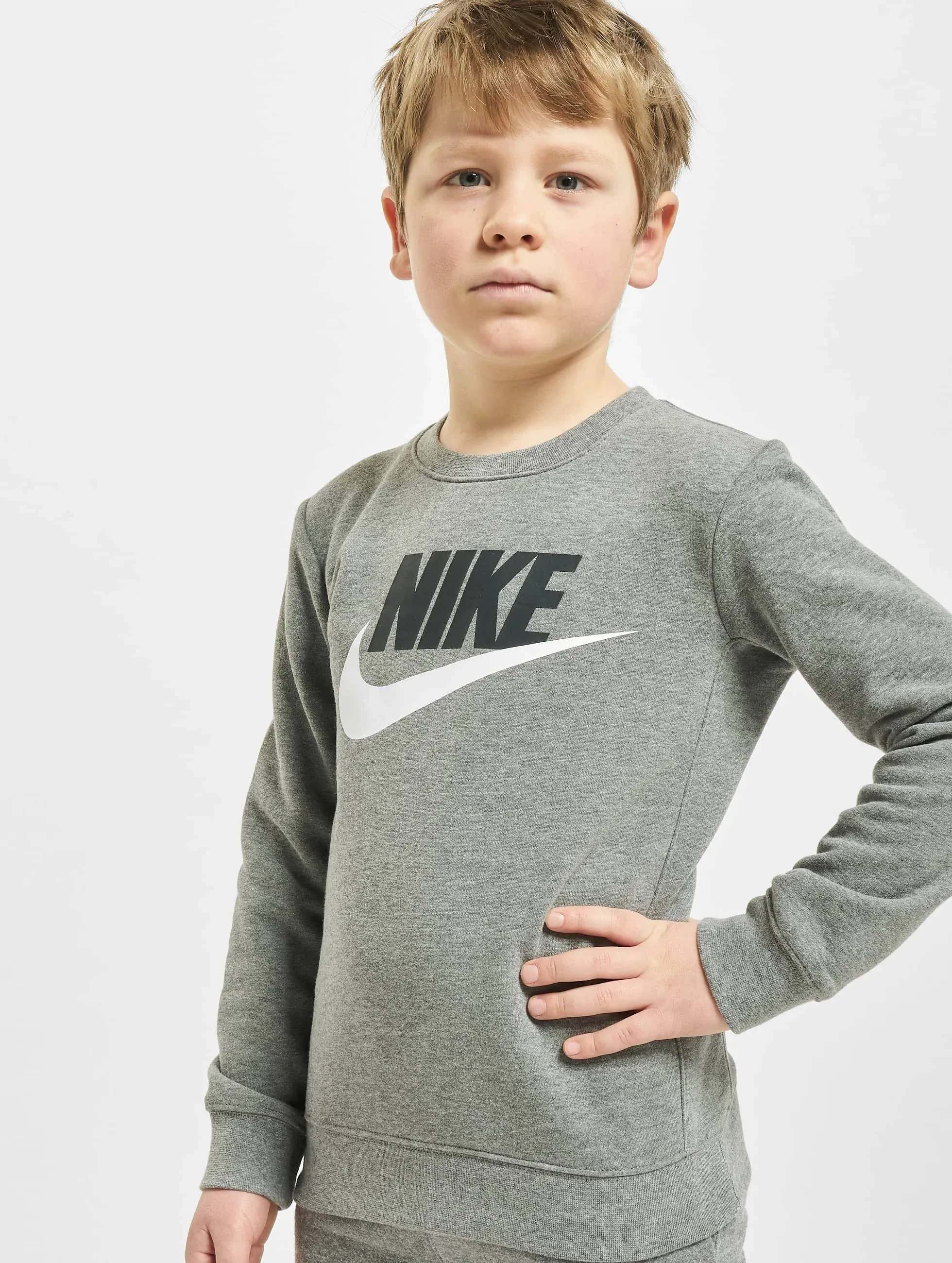 Nike Boy's Club Fleece Crew Sweatshirt (Toddler/Little Kids)