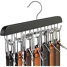 Belt Hanger for Closet Max 42 Belts, Belt Organizer Closet Accessories with 14 H