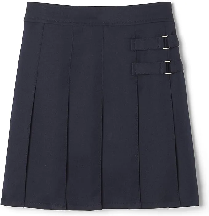 French Toast Girls' Adjustable Waist Pleated-Front Two-tab Scooter