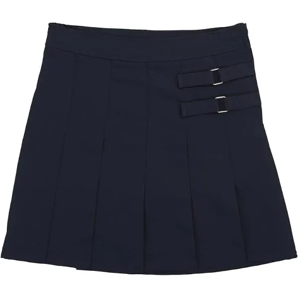 French Toast Girls' Adjustable Waist Pleated-Front Two-tab Scooter