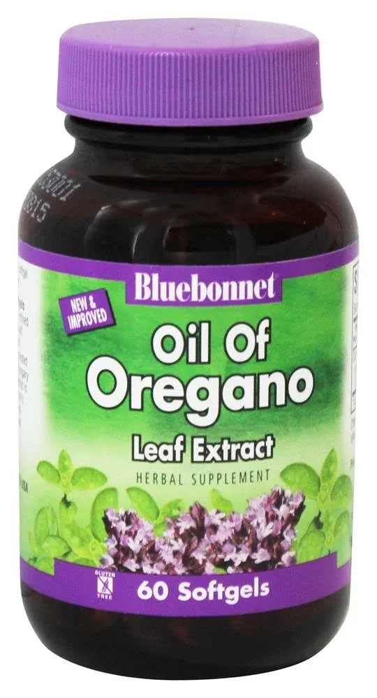 Bluebonnet Nutrition Oil of Oregano Leaf Extract, 60 Count