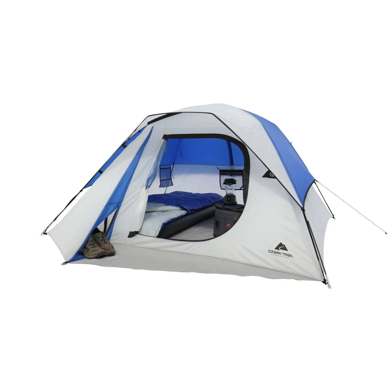 Ozark Trail 4 Person Outdoor Camping Dome Tent.