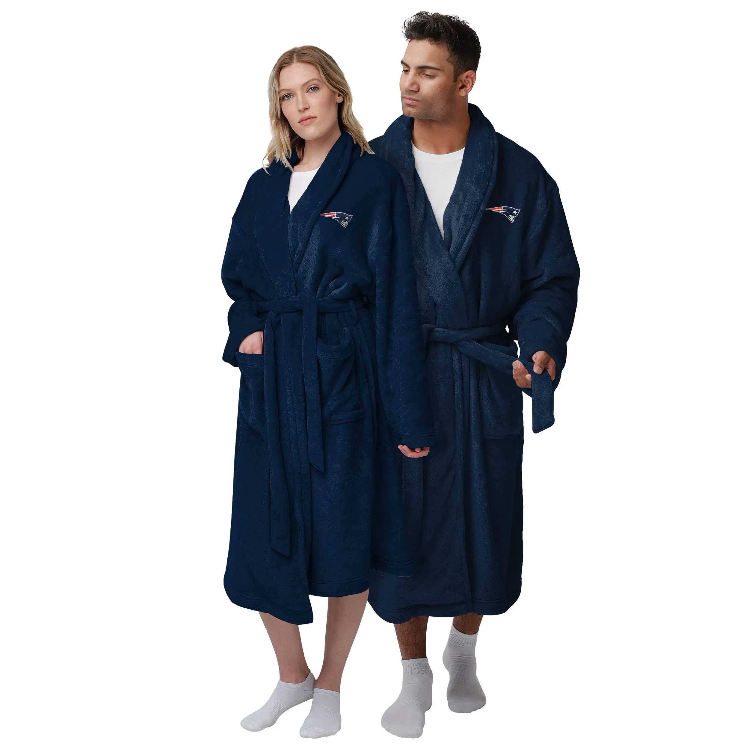 New England Patriots NFL Lazy Day Team Robe