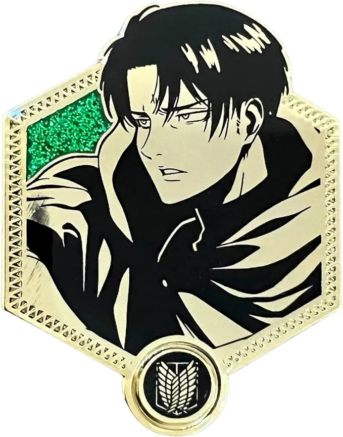 Attack on Titan Final Season Levi Gold Series Enamel Pin