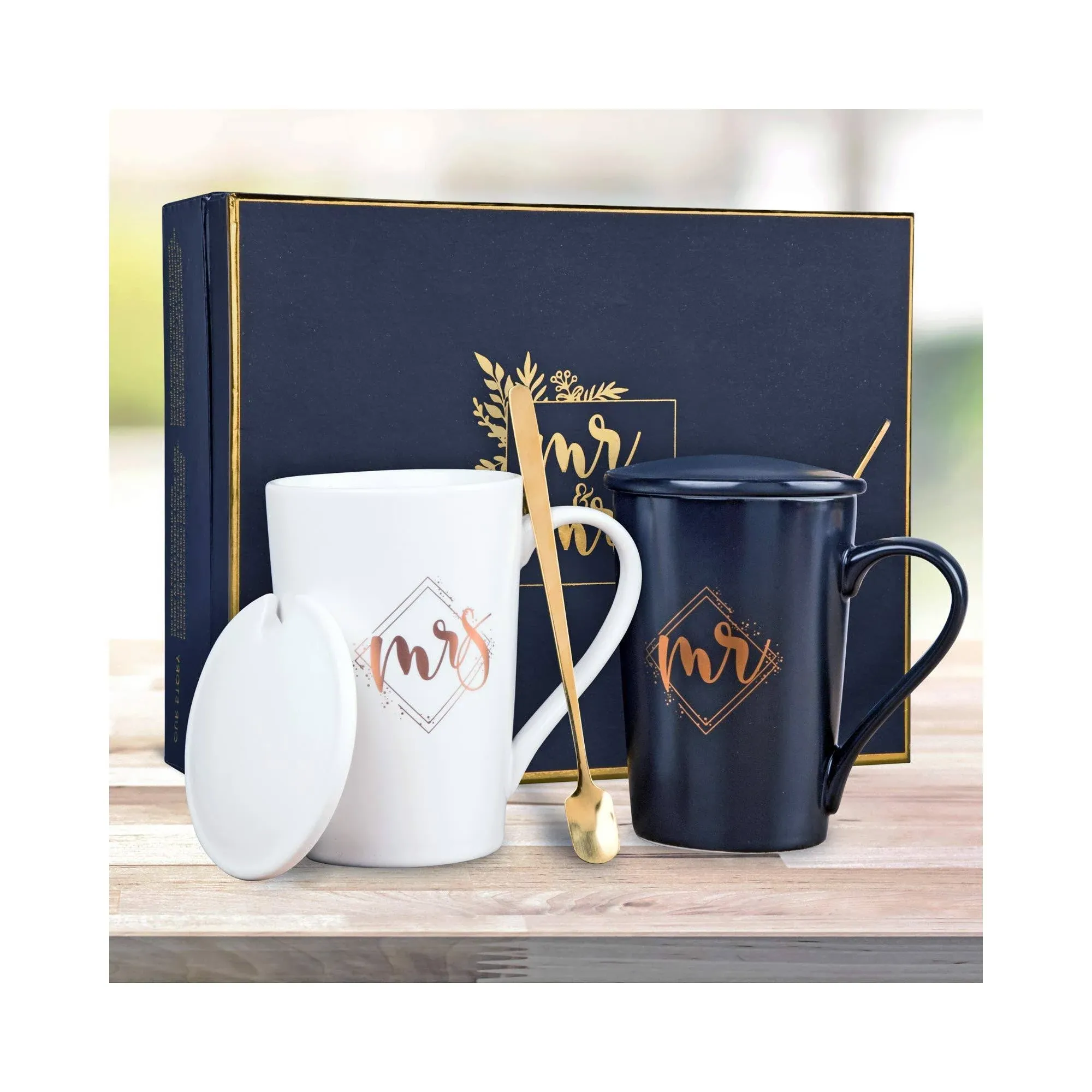 Kedrian Mr and Mrs Mugs, Couple Gifts, Weddings Gifts for The Couple, Mr and Mrs ...