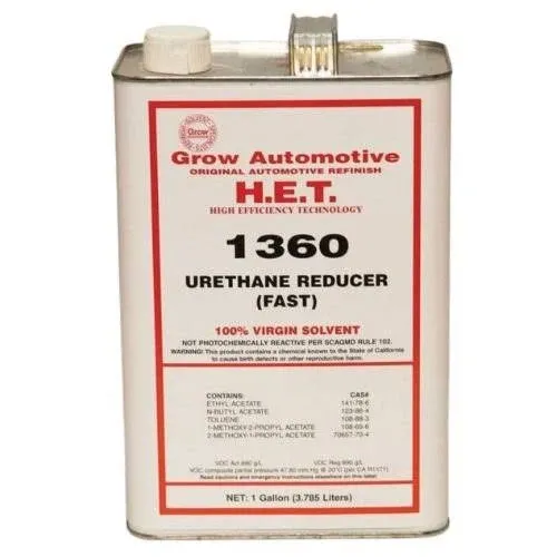 W1360-1 Urethane Reducer Fast44; Gallon