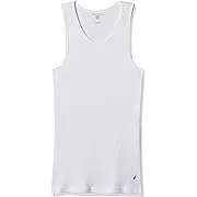 Nautica 4 Pack Large Cotton Ribbed Tanks