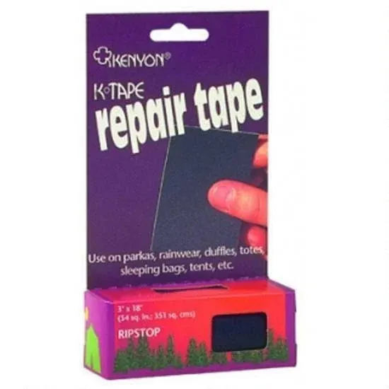 Kenyon Repair Ripstop Tape, Black