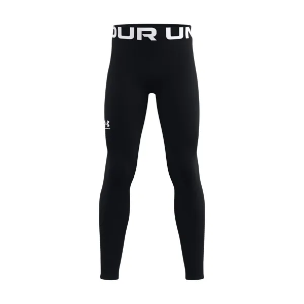 Boys' Under Armour Cold Gear Armour Leggings Large Black