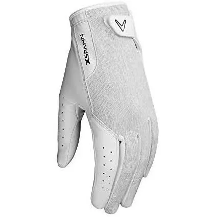 Callaway Golf Women&#039;s X-Spann Compression Fit Cabretta Leather Golf Glove NEW