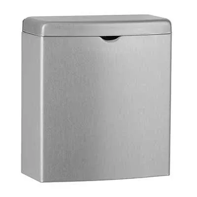 Bobrick B-270 Stainless Steel Sanitary Napkin Receptacle