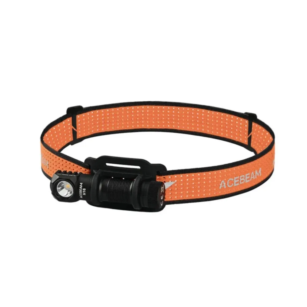 H16 650 High Lumens Rechargeable Led Headlamp EDC AA Right Angle Flashlight