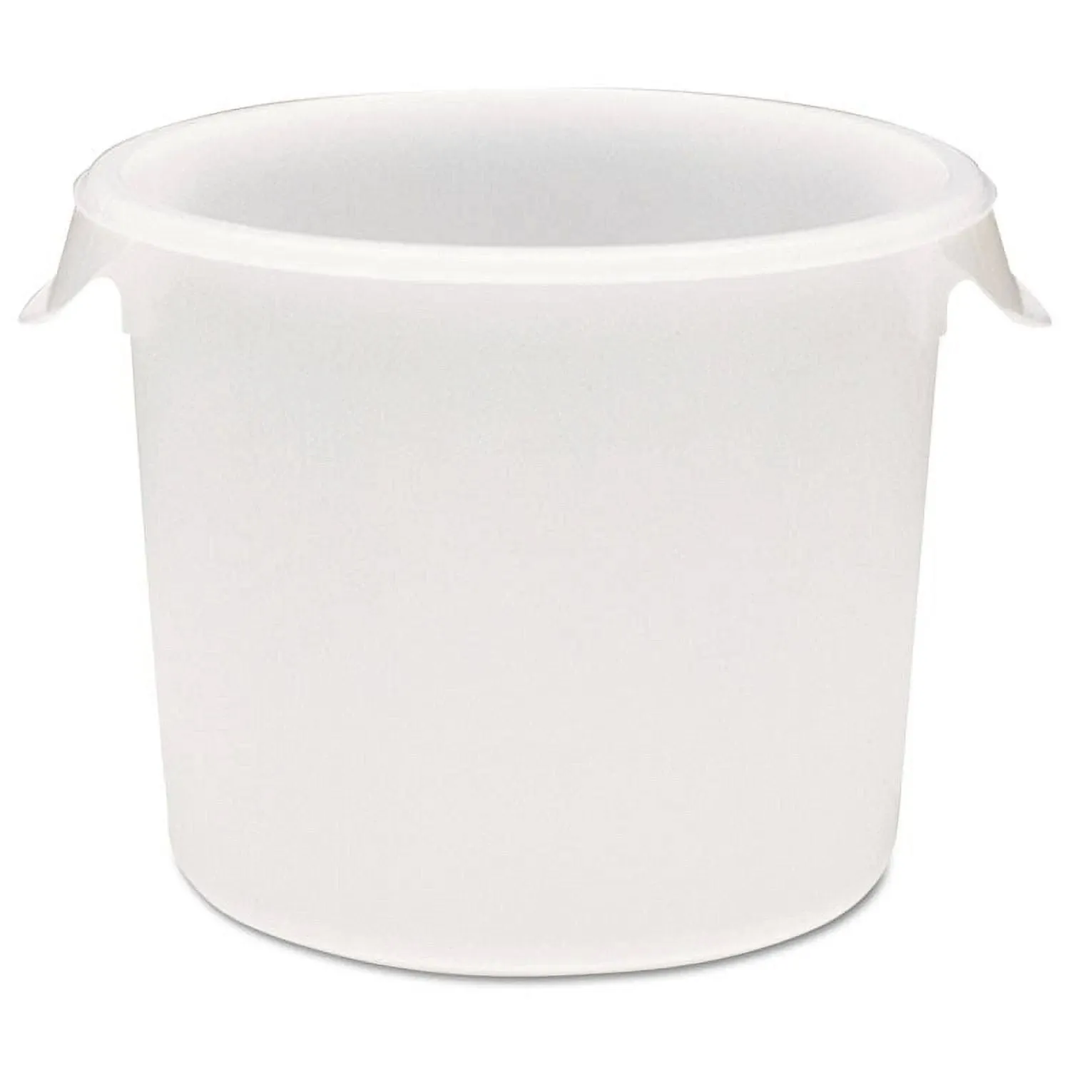 Rubbermaid 6 Quart Round Storage Container, White