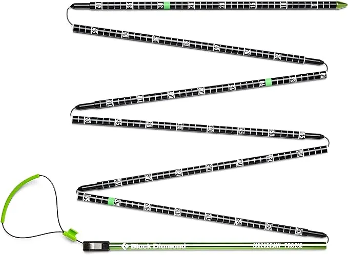  Equipment Quickdraw Pro Backcountry Snow Safety Probe 280 cm