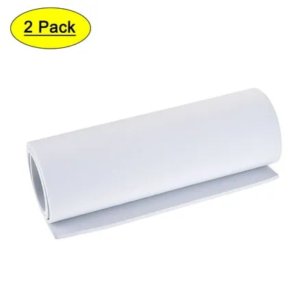 Uxcell White EVA Foam Sheets Roll 13 x 39 Inch 5mm Thick for Crafts DIY Projects 2 Pack