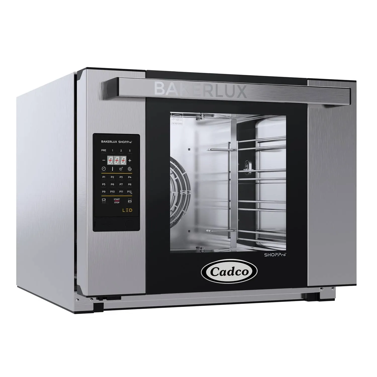 Cadco Half Size Digital Convection Oven - Bakerlux LED