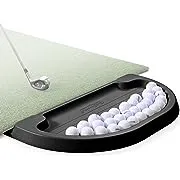 All-Weather Golf Ball Tray - Versatile - 70 Ball Capacity - Black or Green