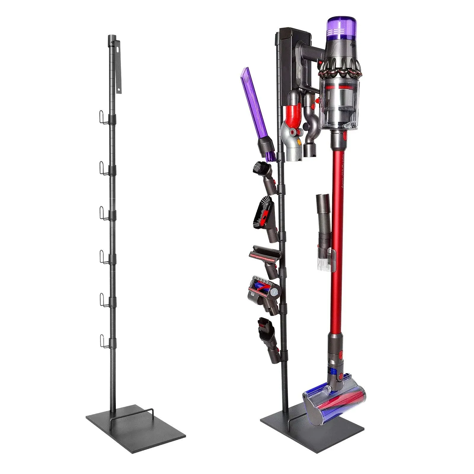 360Tronics Upgraded Vacuum Stand for Dyson V11 V10 V8, Storage Stand Docking Station Holder for Dyson V11 V10 V8 V7 V6 Cordless Vacuum