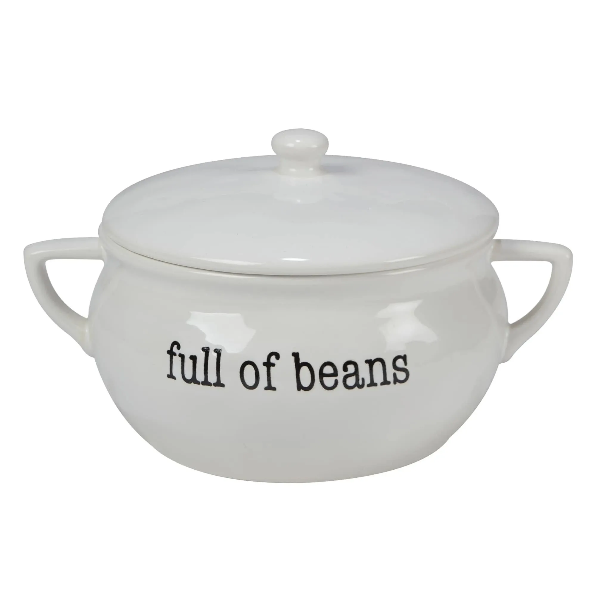 Just Words Bean Pot In Multicolor