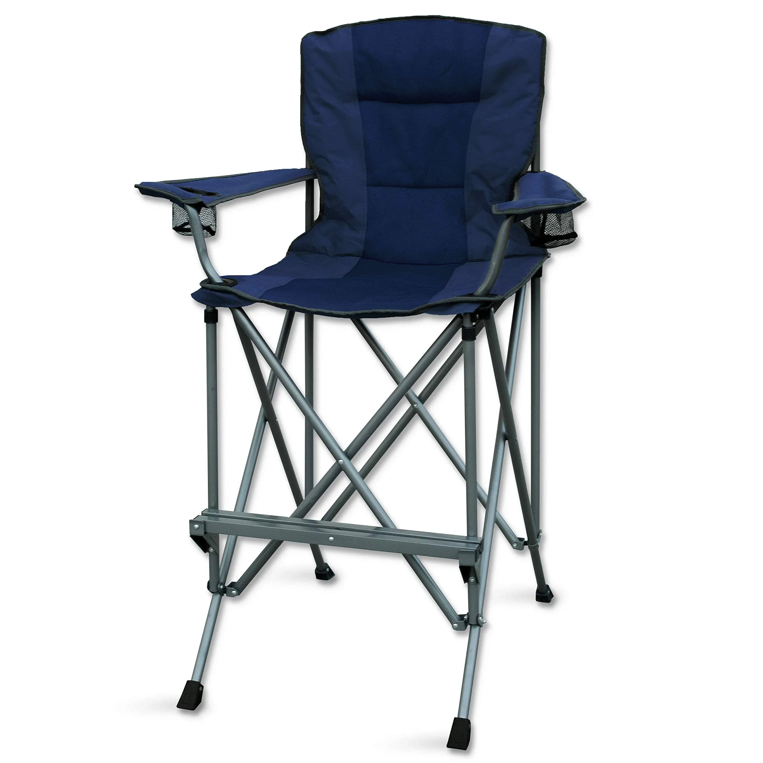 RMS Outdoors Extra Tall Folding Chair - Bar Height Director Chair for Camping ...