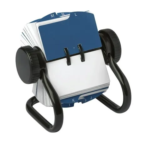 SHARPIE Rolodex Mini Classic Rotary Card File, 1 3/4" x 3 1/4", 250 Cards, Black