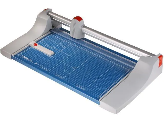 Dahle 442 Premium Rotary Trimmer, 20" Cut Length, 30 Sheet Capacity, Self-Sharpening, Automatic Clamp, German Engineered Paper Cutter