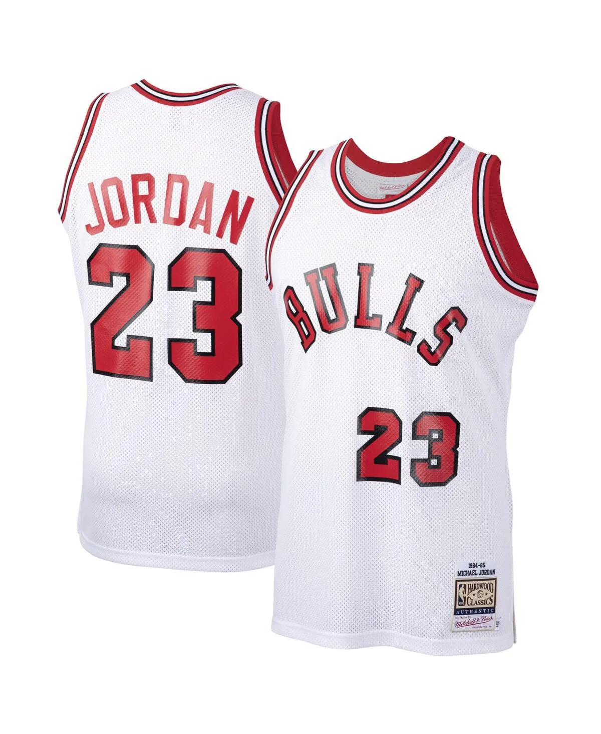 Men's Michael Jordan White Chicago Bulls 1984-85 Hardwood Classics Rookie Authentic Jersey
      
          Men's Michael Jordan White Chicago Bulls 1984-85 Hardwood Classics Rookie Authentic Jersey