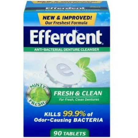 Efferdent Denture Cleanser Plus