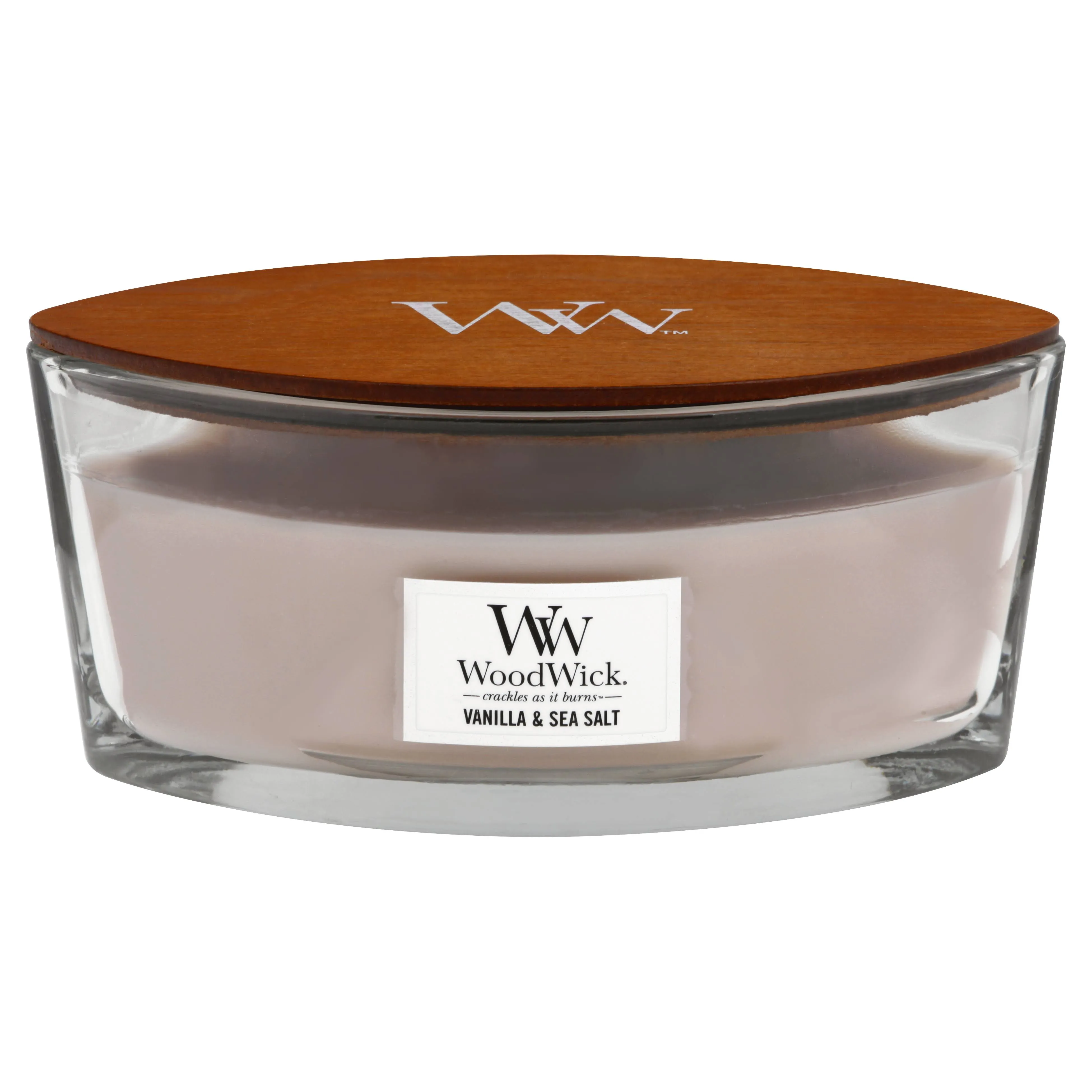 WoodWick Ellipse Candle, Vanilla Sea Salt