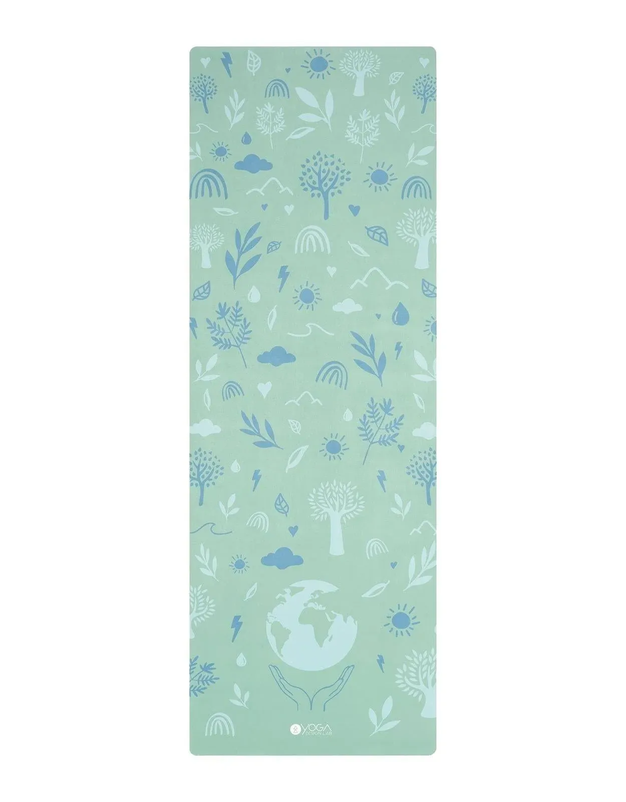 Combo Yoga Mat Green Earth (3.5mm)