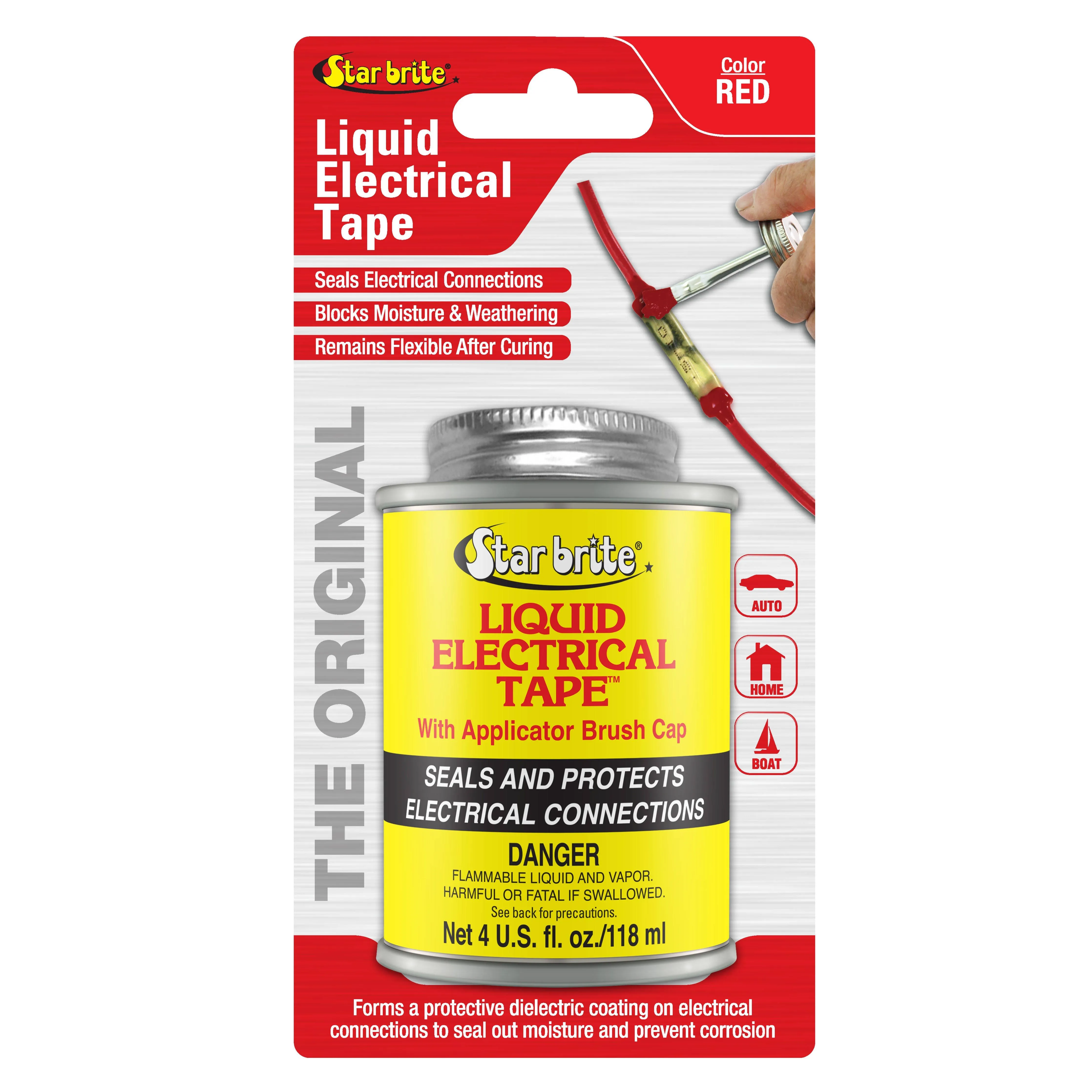 Star Brite - Liquid Electrical Tape Red 4 oz