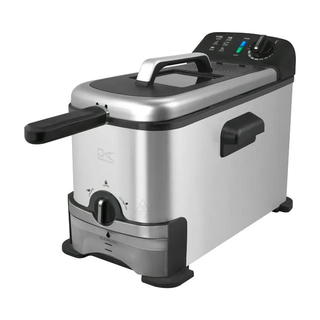 3.2-Qt. Deep Fryer with Oil Filtration