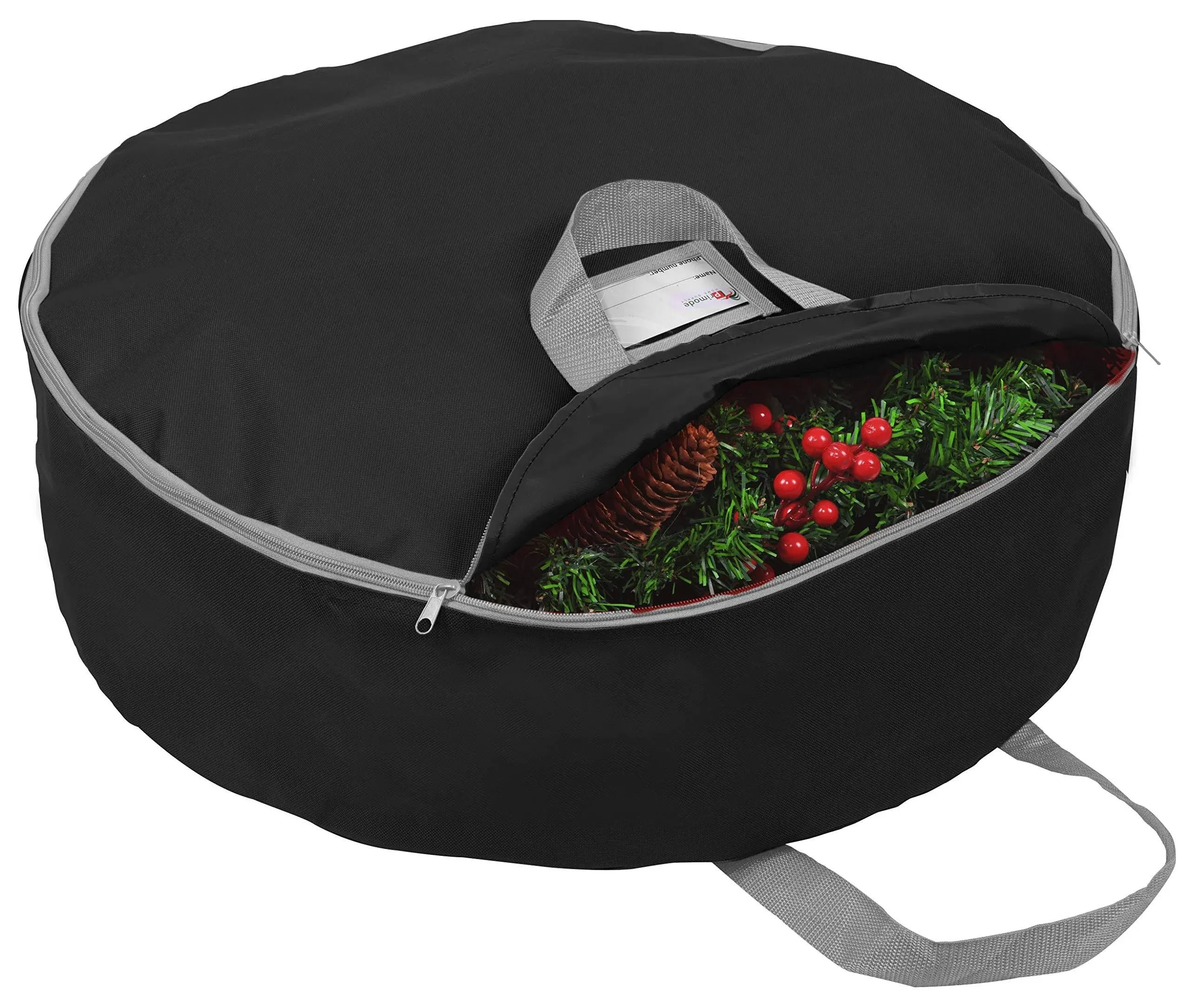 Primode Christmas Wreath Storage Bag 48 inch - Handles Made of Durable 600D ...