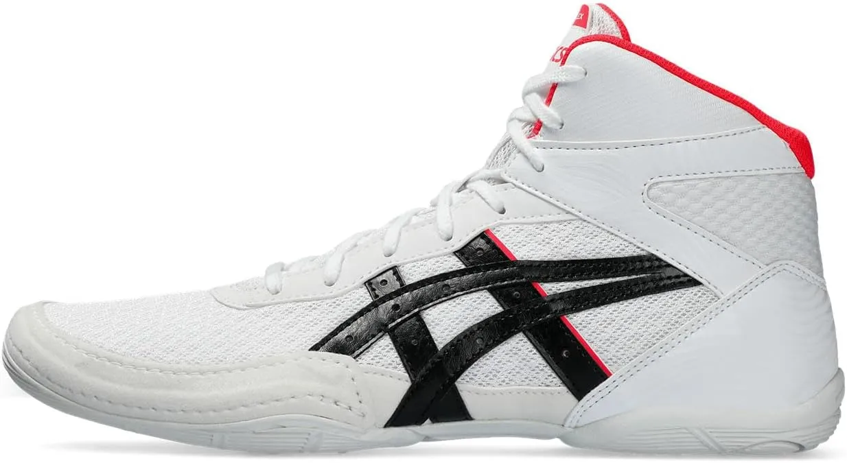 ASICS Men's Matflex 7 Wrestling Shoes, 11, Black/White