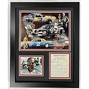 Legends Never Die Dale Earnhardt Sr NASCAR Collectible | Framed Photo Collage Wall Art Decor - 12"x15" | (12904U)Legends Never Die Dale Earnhardt Sr NASCAR Collectible | Framed Photo Collage Wall Art Decor - 12"x15" | (12904U)