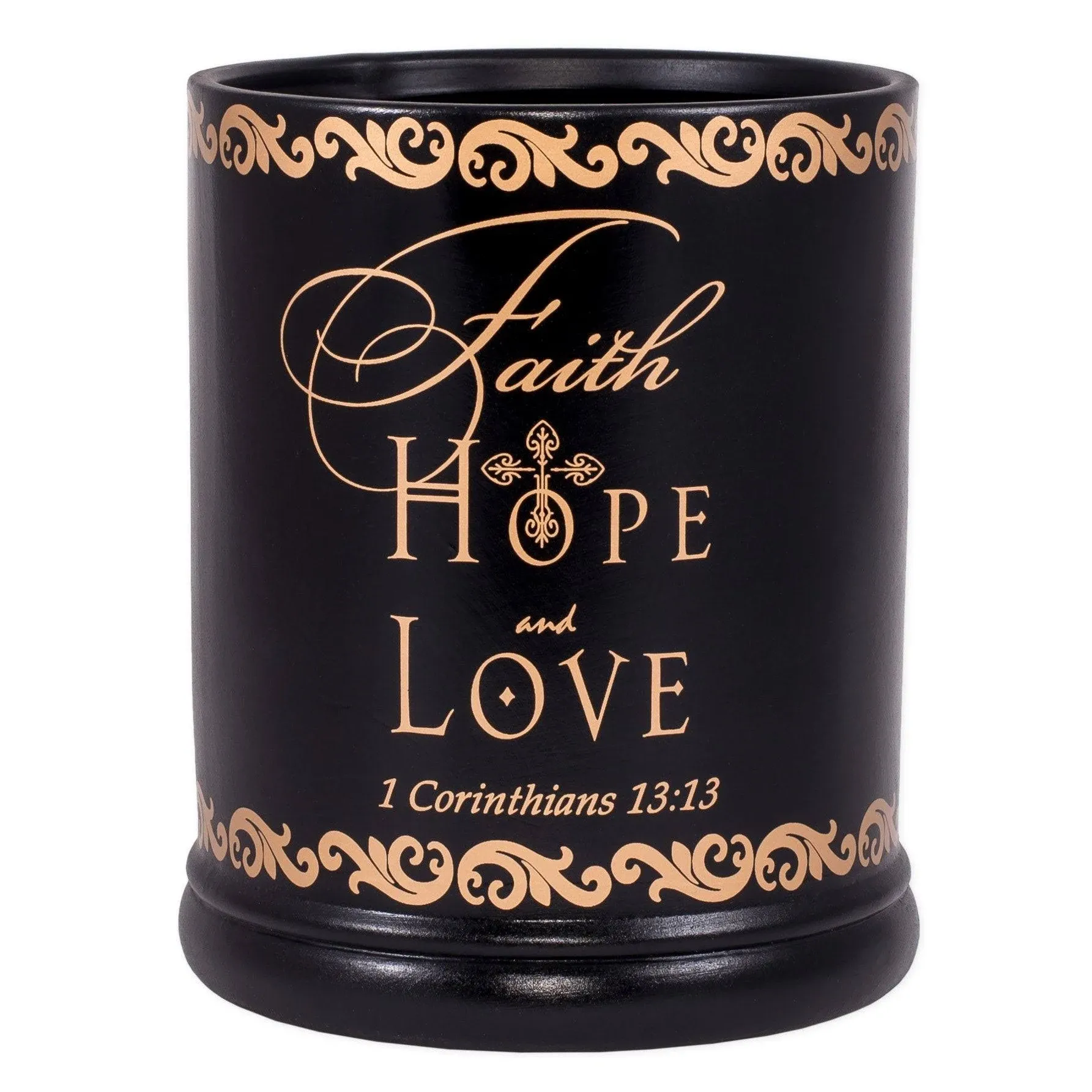 Faith Hope Love Candle Jar Warmer