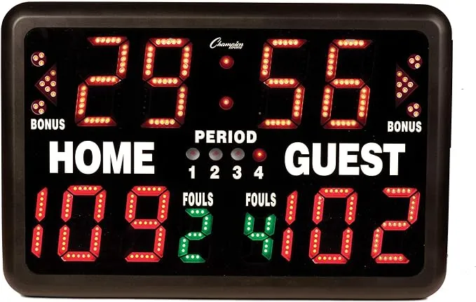 Champion Sports Multi-Sport Tabletop Indoor Electronic Scoreboard