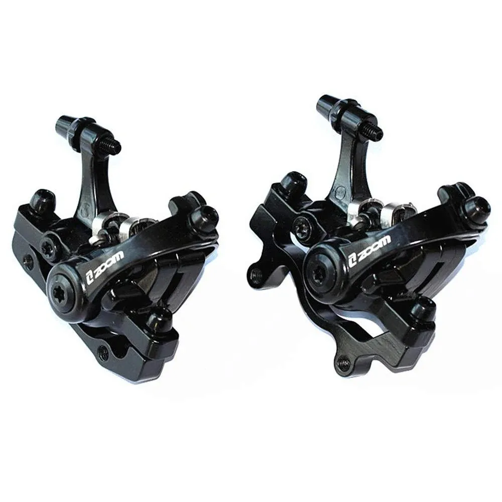 Mountain Bike Mechanical Disc Brake Caliper with Adapter MTB Dual Piston Line...