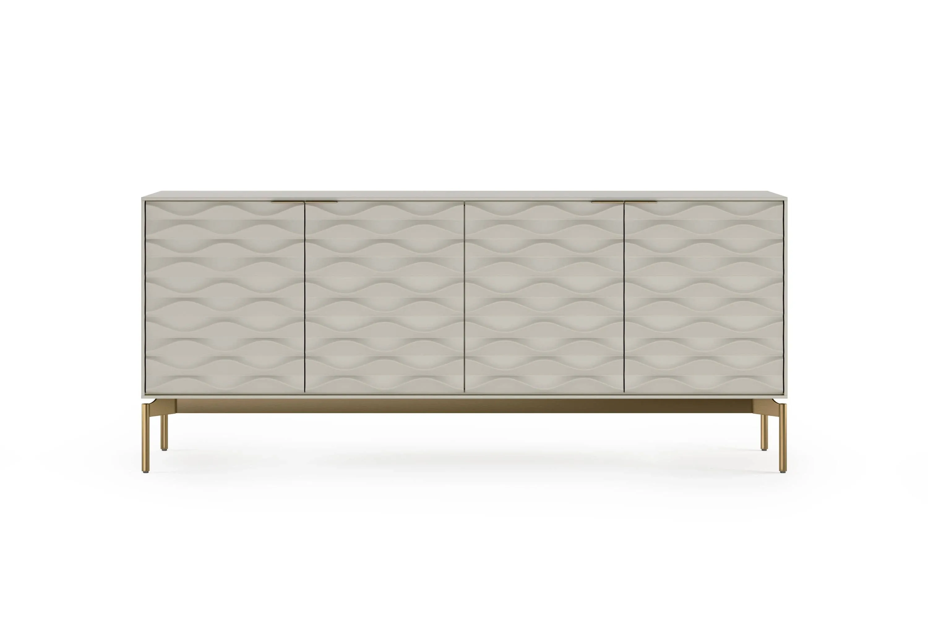 BDI Ripple 4-Door Storage Credenza