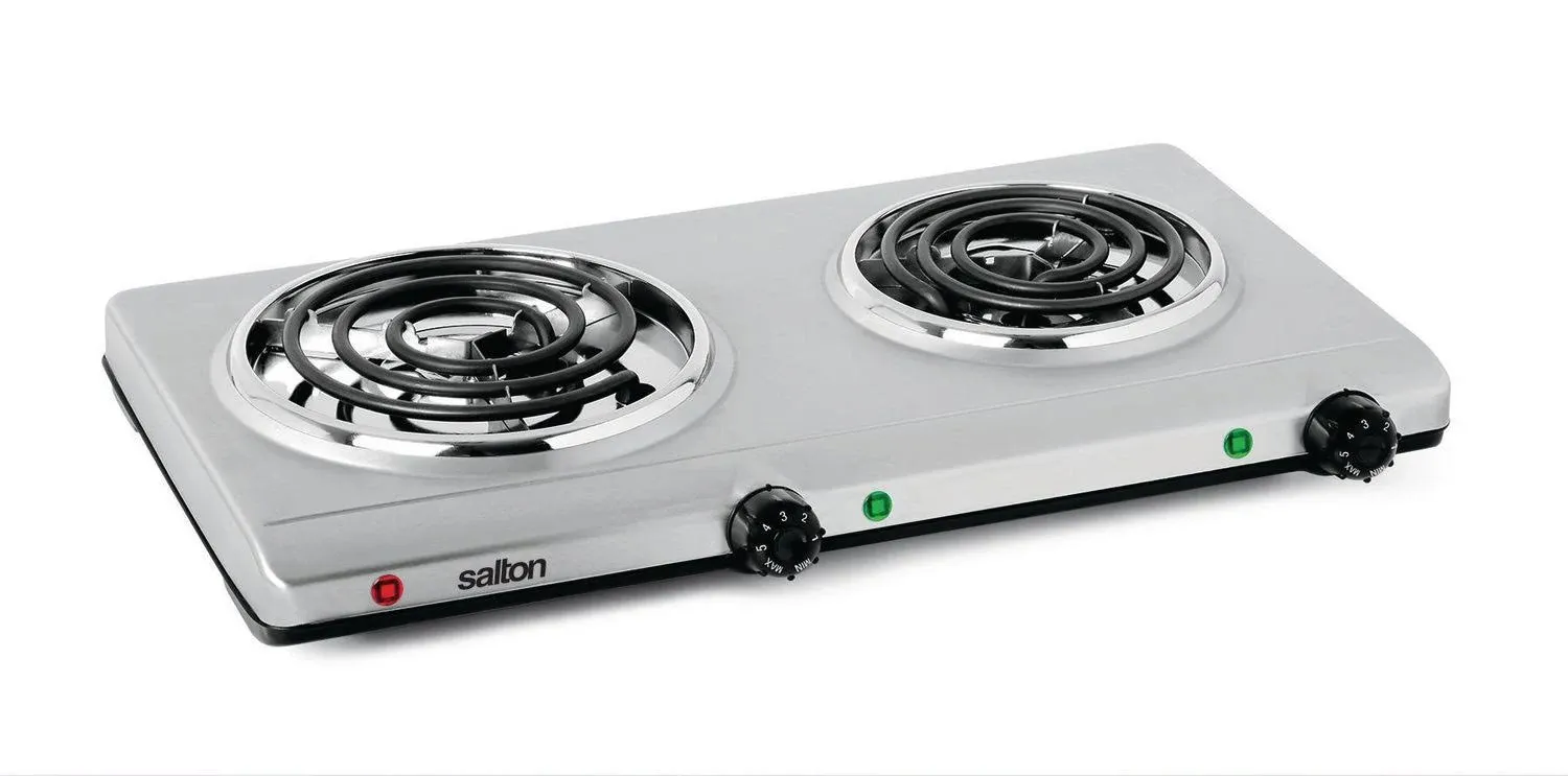 Salton Portable Double Cooktop