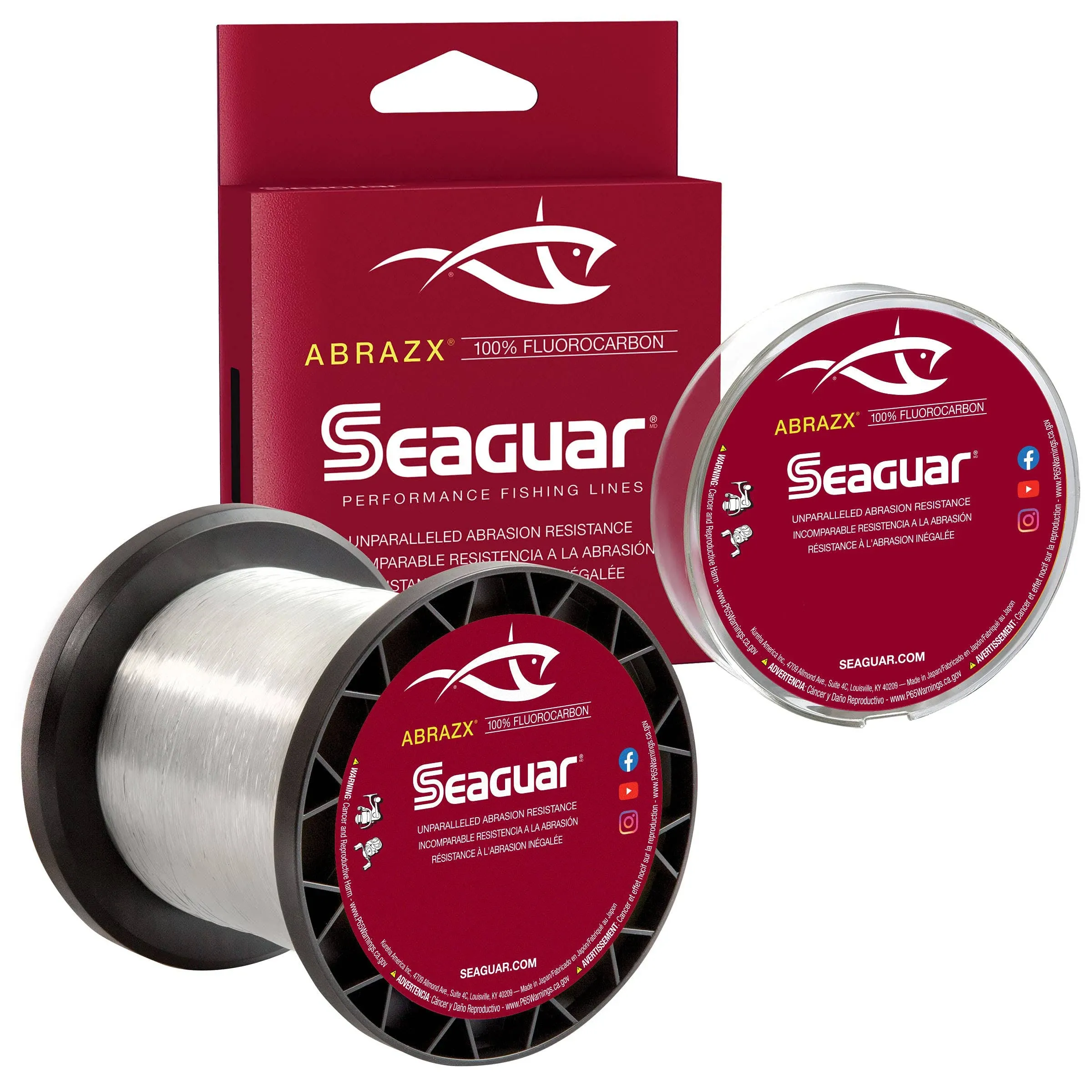 Seaguar AbrazX Fluorocarbon Mainline