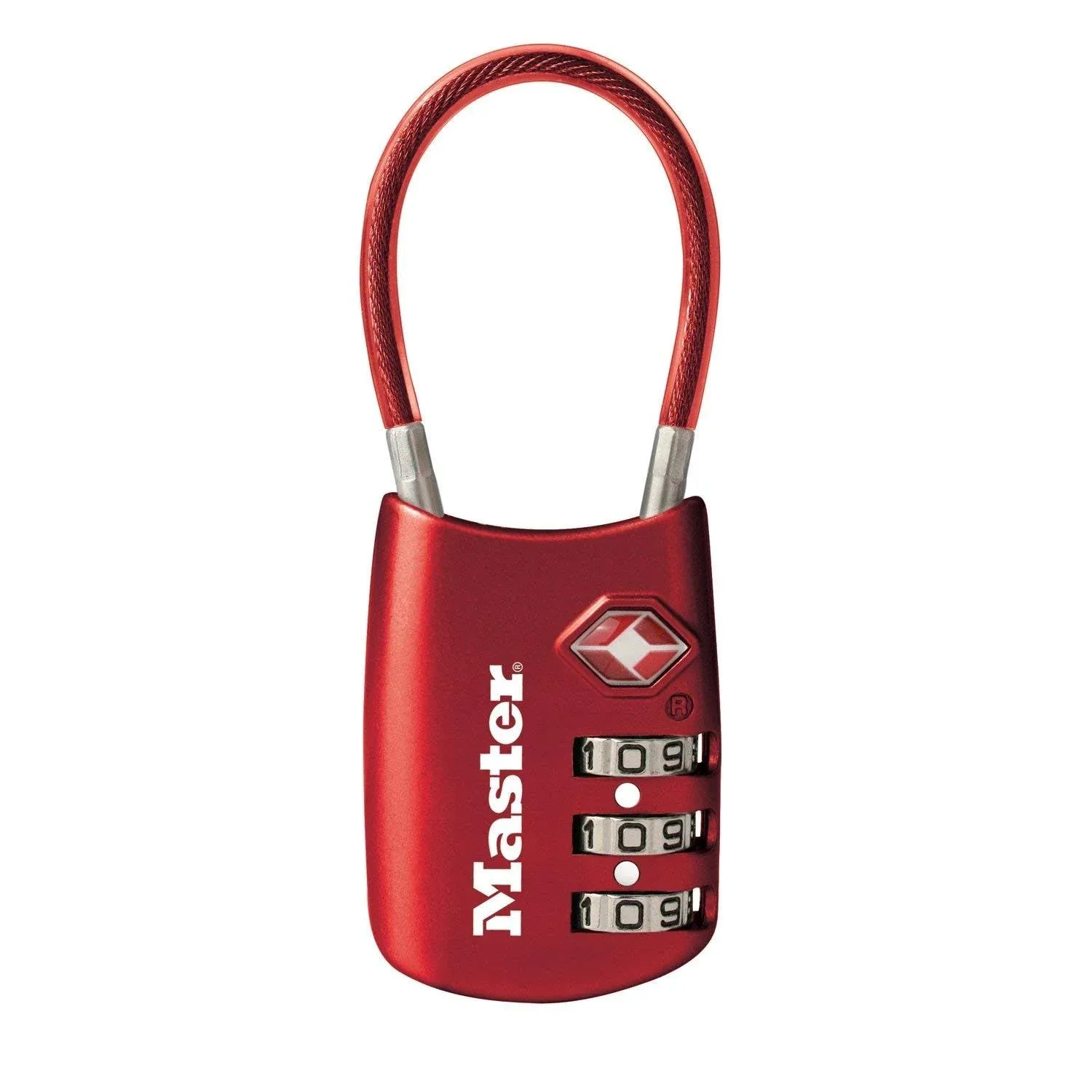 Master Lock 2-Pack 1-1/2-in Shackle x 1.1875-in Width Steel Combination Padlock TSA Accepted