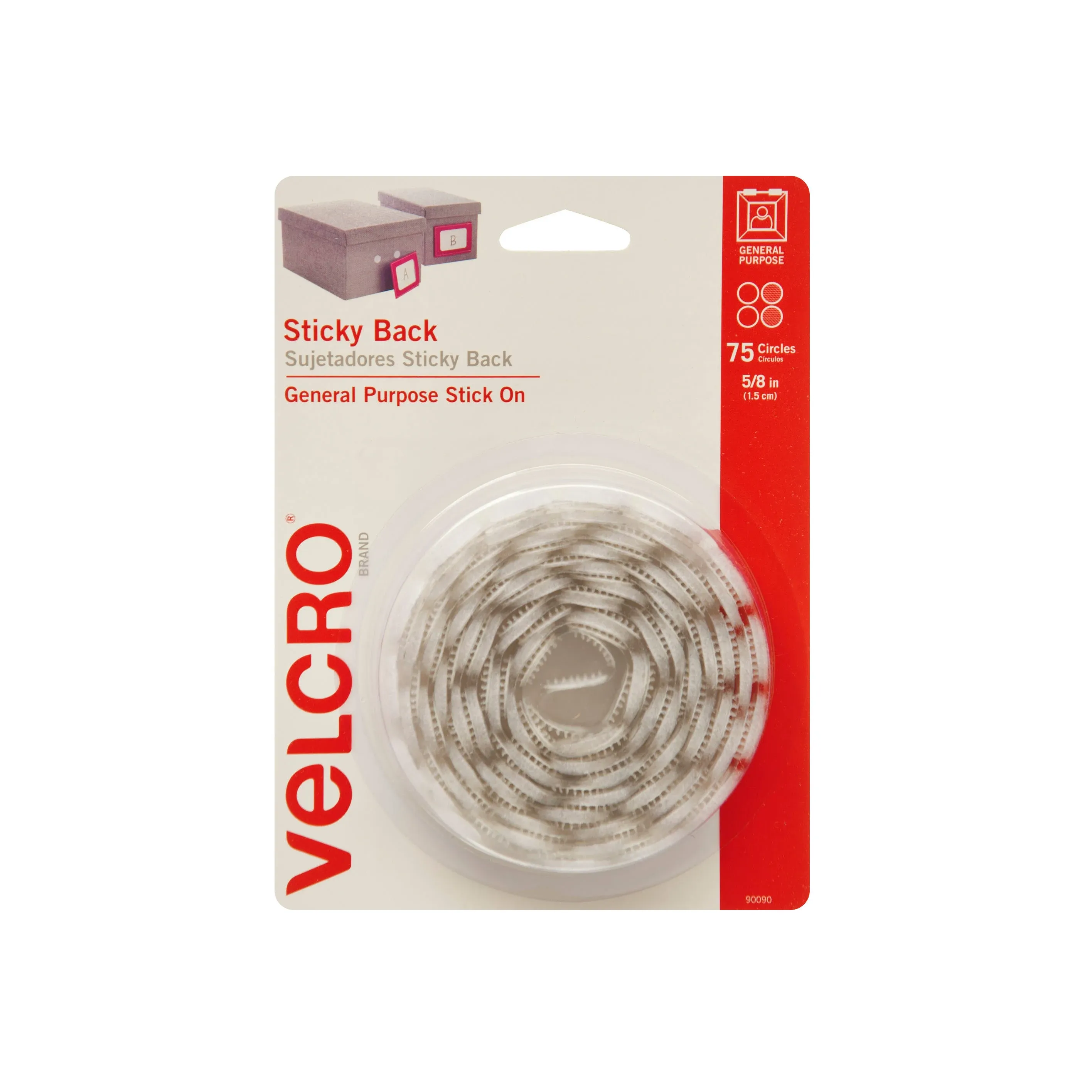 Velcro Sticky Back Coin Fasteners