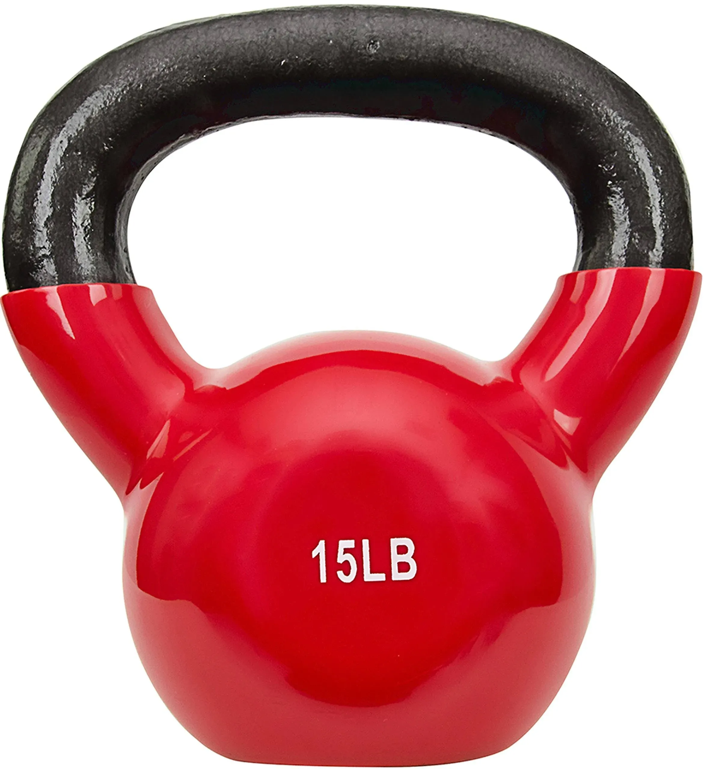 Sunny Health & Fitness 10 lbs Vinyl Coated Kettle Bell