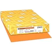 Astrobrights Color Paper, 24 lb Bond Weight, 11 x 17, Cosmic Orange, 500/Ream