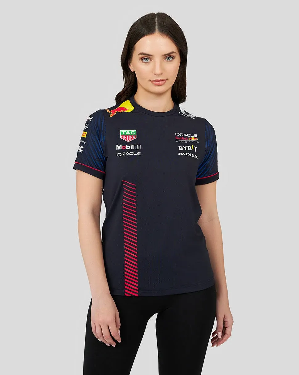 Red Bull Racing F1 Women's 2023 Team T-Shirt- Navy